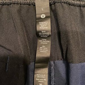 Lululemon ABC Jogger, Navy Blue, Large